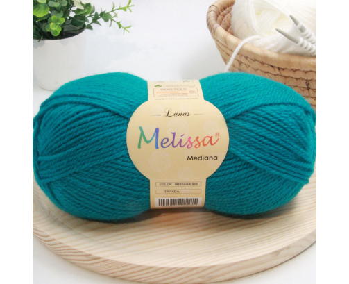 Lana Mediana Turquesa 569