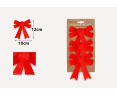 Lazo de navidad pack 3uds  ROJO