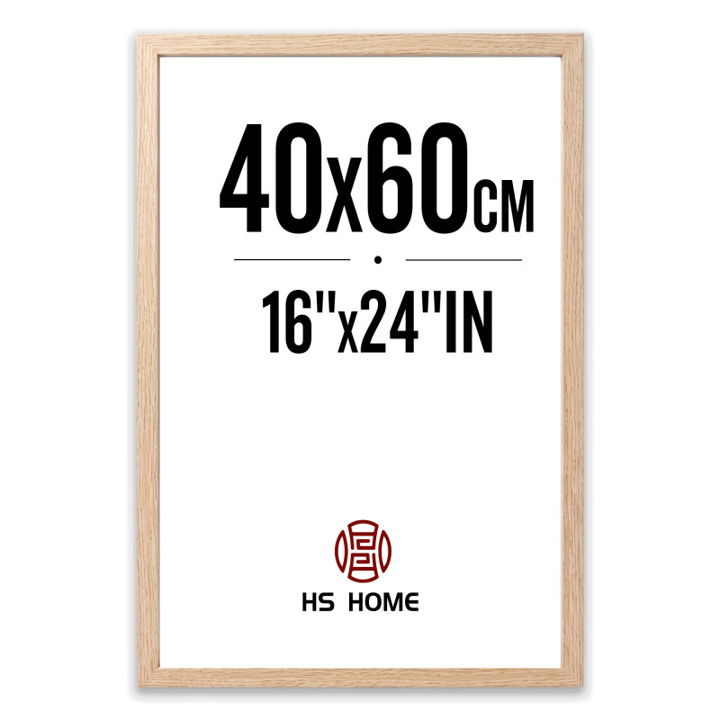 Marco de Foto 40x60cm (Haya) MOD-254 Hecho de Madera, Ancho de moldura 2cm.