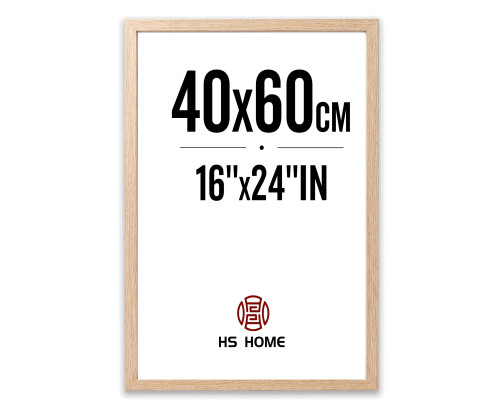 Marco de Foto 40x60cm (Haya) MOD-254 Hecho de Madera, Ancho de moldura 2cm.