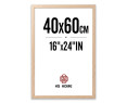 Marco de Foto 40x60cm (Haya) MOD-254 Hecho de Madera, Ancho de moldura 2cm.