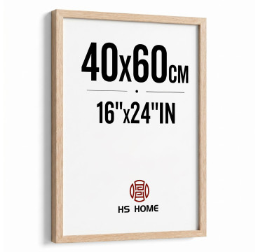 Marco de Foto 40x60cm (Haya) MOD-254 Hecho de Madera, Ancho de moldura 2cm.