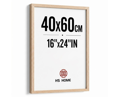 Marco de Foto 40x60cm (Haya) MOD-254 Hecho de Madera, Ancho de moldura 2cm.