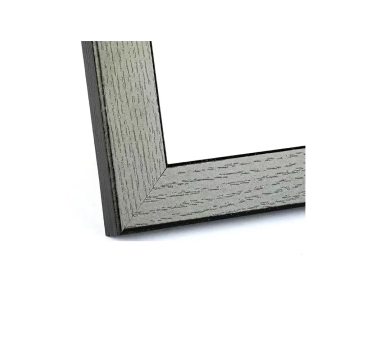 Marco de Foto 40x60cm (Negro) MOD-254 Hecho de Madera, Ancho de moldura 2cm