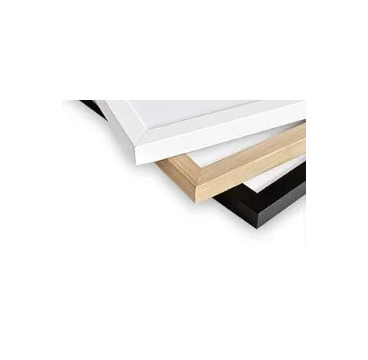 Marco de Foto 40x60cm (Negro) MOD-254 Hecho de Madera, Ancho de moldura 2cm