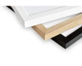 Marco de Foto 40x60cm (Blanco) MOD-254 Hecho de Madera, Ancho de moldura 2cm