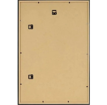 Marco de Foto 40x60cm (Blanco) MOD-254 Hecho de Madera, Ancho de moldura 2cm