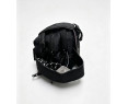 Estuche escolar 4 cremalleras Negro