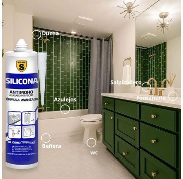 Silicona Estándar (Blanco, 280ML)