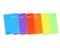 Cuaderno Espiral 4X4 mm A5 80 Hj 90 Gr Enri Tapa Plastico Colores Surtidos
