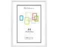 Marco de fotos PVC  MOD 316-MOD 312 (Negro) (Blanco) Cuadro de pared ideal para fotos y diplomas