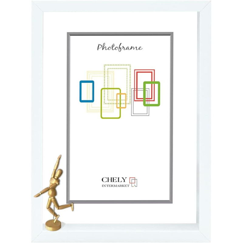 Marcos con Profundidad  10x15cm -  A4  MOD-3508 (Blanco)