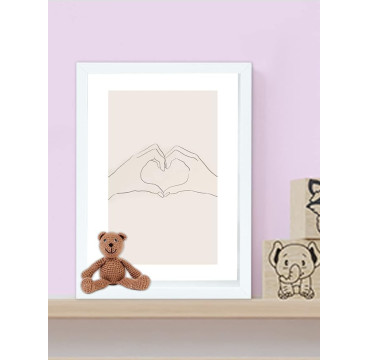 Marcos con Profundidad  10x15cm -  A4  MOD-3508 (Blanco)