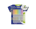 Marcador Permanente Textil Bismark Set 8 Unidades Colores Pastel o Colores Vivos, Punta 2,6mm
