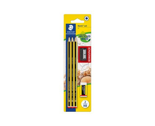 Set 3 lápices STAEDTLER 1201 SBK3P1 Noris edición limitado feliz aniversario
