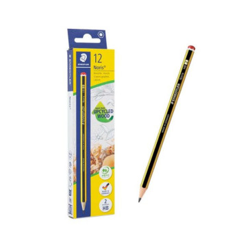 Staedtler Noris - Lapiceros, Material Escolar,, HB2, 12 Unidad