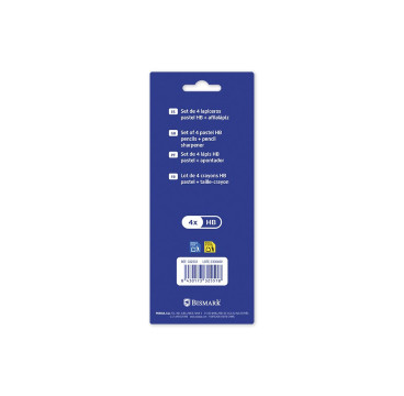 LAPIZ PASTEL HB BLISTER 4U.+ AFILALAPIZ