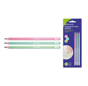 Lapiceros de Papel Raibow 3 uds
