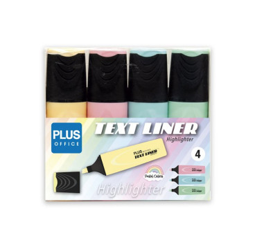 MARCADOR FLUORESCENTE PLUS OFFICE TEXTLINER 3.2 PASTEL