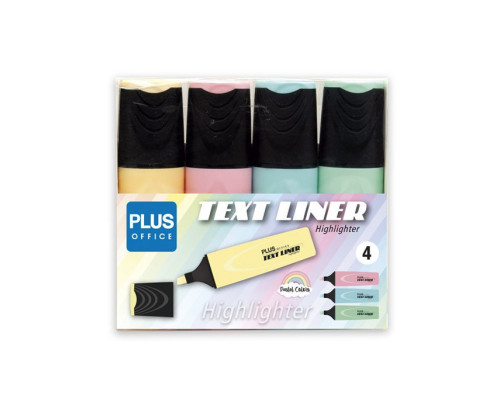 MARCADOR FLUORESCENTE PLUS OFFICE TEXTLINER 3.2 PASTEL