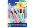 Bismark Rotulador Fluorescente Pastel Blister 6 Uds