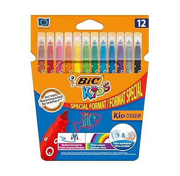 Pack de 12 rotuladores de colores BIC 9246621