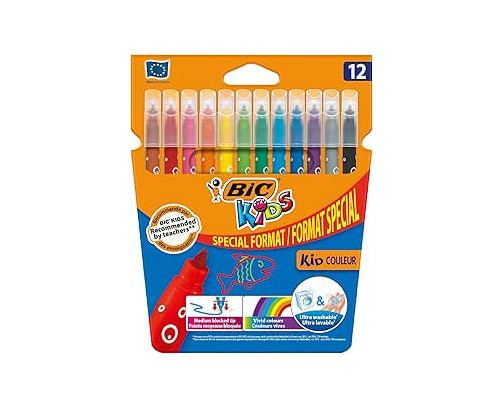 Pack de 12 rotuladores de colores BIC 9246621
