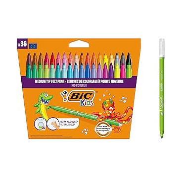 Rotulador Bic Kid Couleur 24 colores surtidos