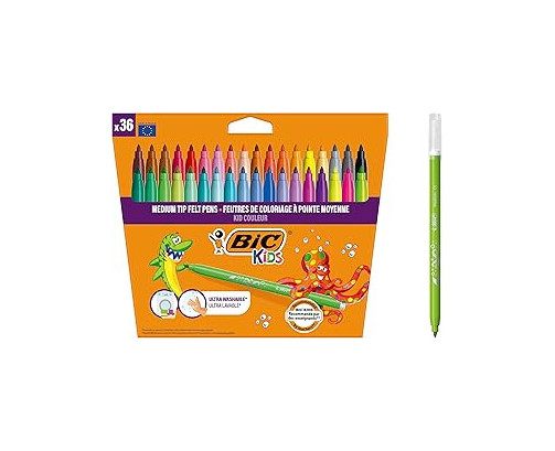 Rotulador Bic Kid Couleur 24 colores surtidos