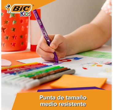 Rotulador Bic Kid Couleur 24 colores surtidos