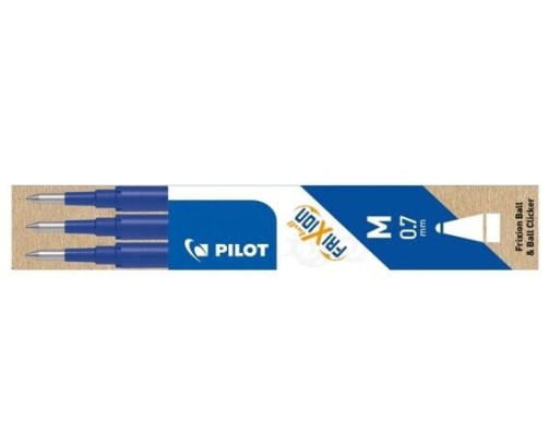 Recambio boligrafo pilot frixion ball azul caja de 3 unidades