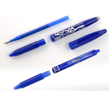 Recambio boligrafo pilot frixion ball azul caja de 3 unidades