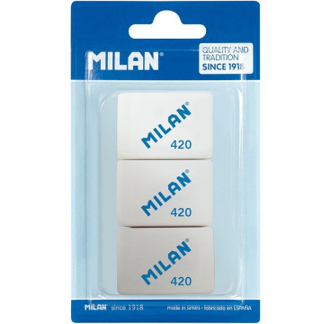 Blíster 3 gomas 420 (miga de pan) - MILAN