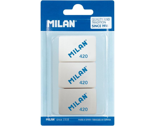Blíster 3 gomas 420 (miga de pan) - MILAN