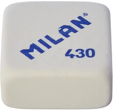 Goma de borrar milan 430 blister , 4 Unidades
