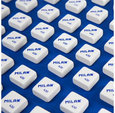 Goma de borrar milan 430 blister , 4 Unidades