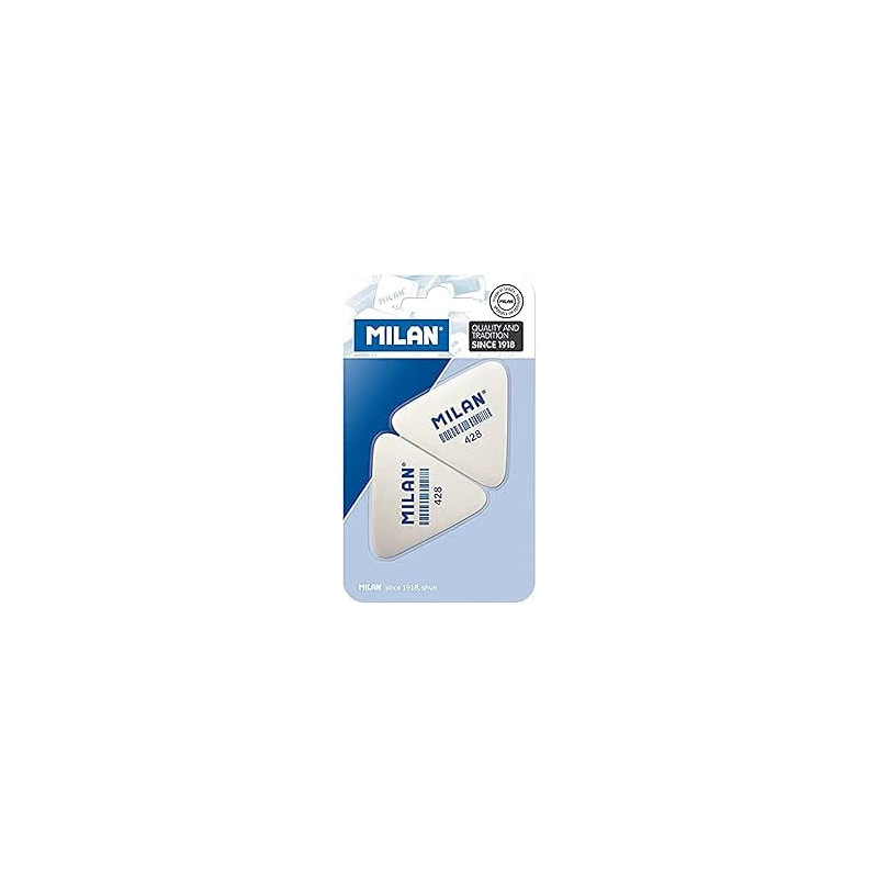 MILAN Pack de 2 gomas de borrar    BMM9358