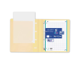 Carpeta con recambio oxford europeanbinder live&go din a4+polyfoam 4 anillas 35 mm cuadro 5 mm colores pastel