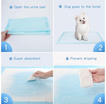 Alfombrillas higiénicas para mascotas 60x90( pack 50und ) L
