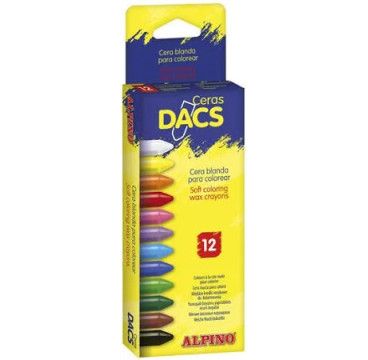 Caja 12 Barras de Cera Alpino Dacs