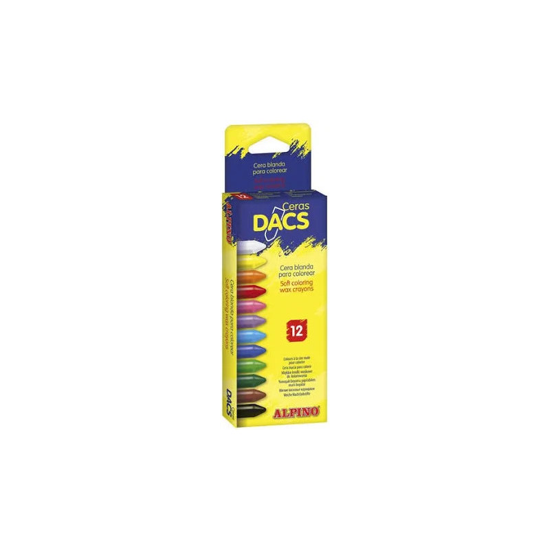 Caja 12 Barras de Cera Alpino Dacs