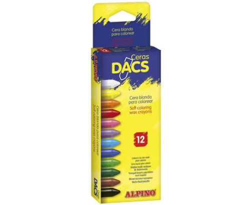Caja 12 Barras de Cera Alpino Dacs