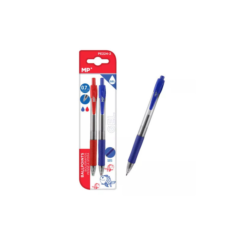 Bolígrafo Gel Punta 0.7mm 14.5cm PE224-2