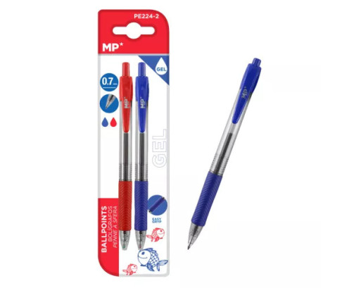 Bolígrafo Gel Punta 0.7mm 14.5cm PE224-2