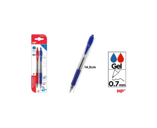 Bolígrafo Gel Punta 0.7mm 14.5cm PE224-2