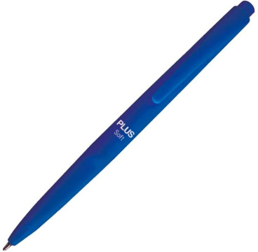 Bolígrafo retractil plus soft tacto goma nuevo modelo colores surtidos blister 3 unidades