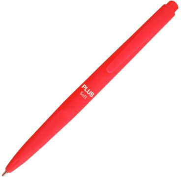 Bolígrafo retractil plus soft tacto goma nuevo modelo colores surtidos blister 3 unidades