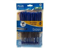 Bolígrafos marca Plus Office modelo BOLIGRAFO PLUS +BASIC AZUL/BOLSA 10U