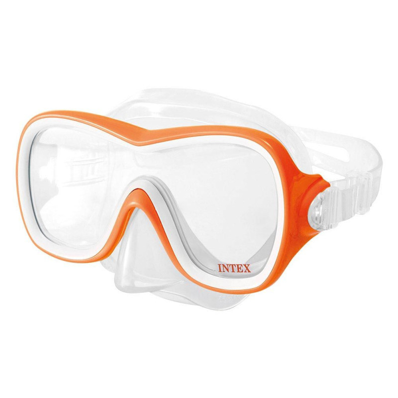 Intex Gafas Buceo Unisex, De policarbonato y Silicona, Ajustables, 8 años, Latex Free, Hipoalergénicas