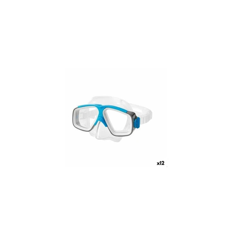 Intex Gafas Buceo Unisex, De policarbonato y Silicona, Ajustables, 8 años, Latex Free, Hipoalergénicas (PACK 1 UDS)